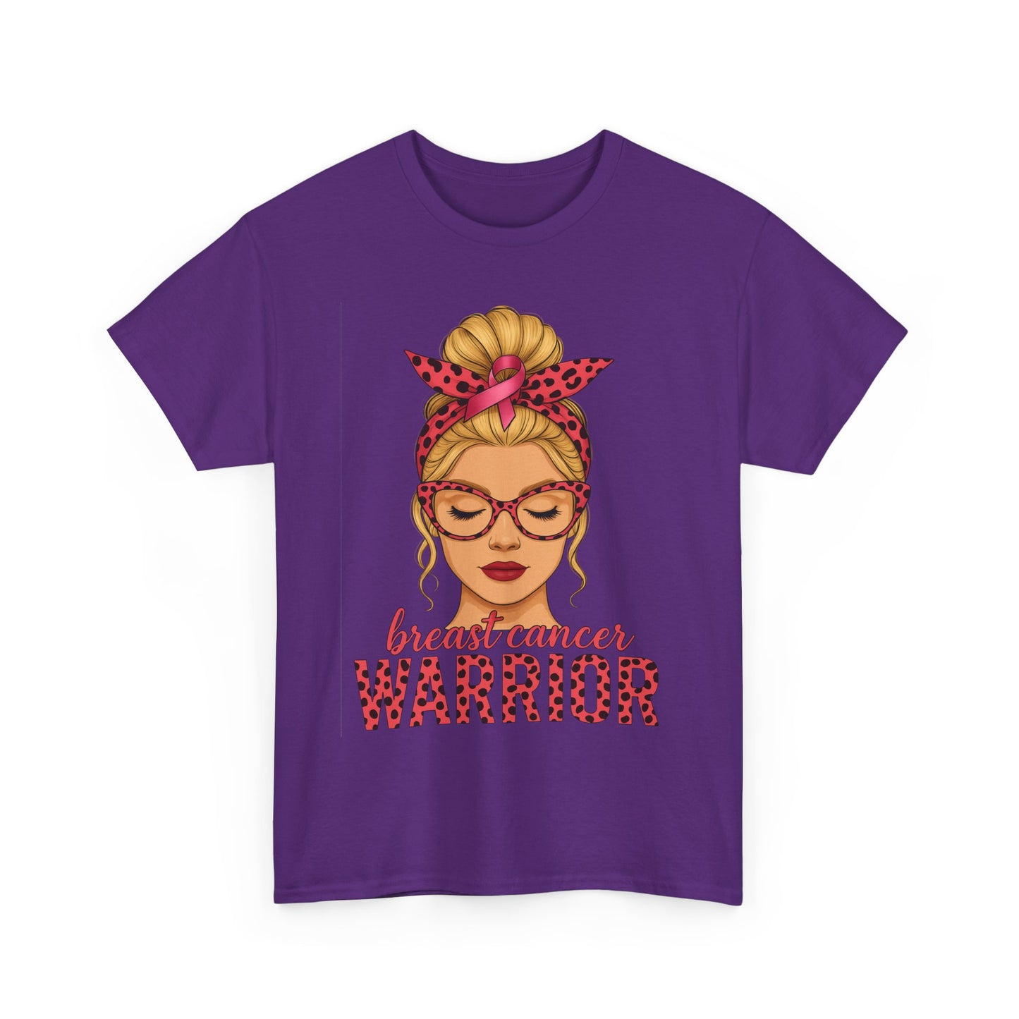 Breast Cancer Warrior Tee - Pink Ribbon Support
