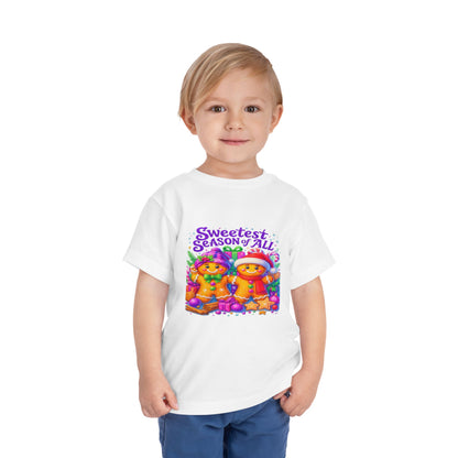 Sweetest Season Gingerbread Christmas Toddler Tee