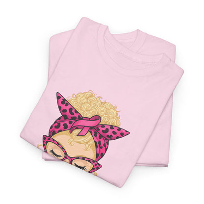 Hope Love Pink Ribbon Tee - Breast Cancer Awareness