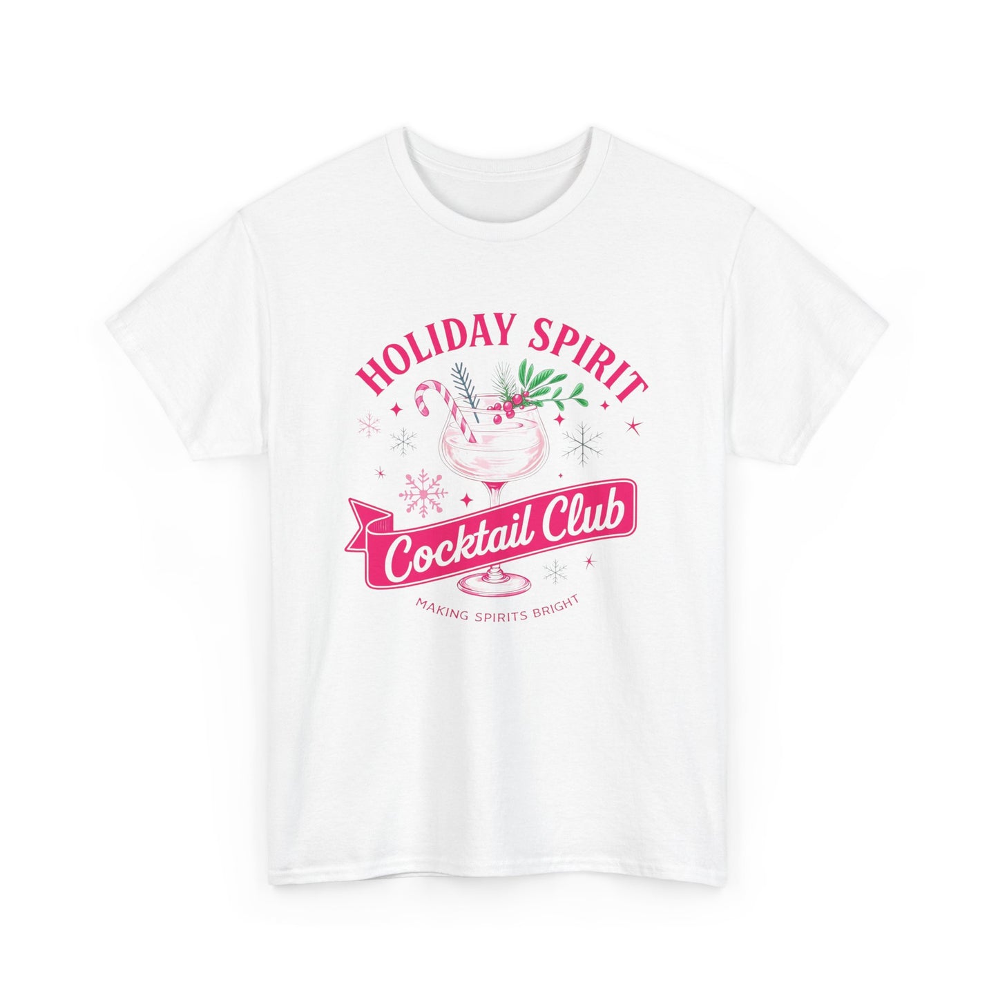 Holiday Spirit Cocktail Club Tee