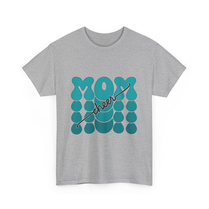 MOM Cheer – Turquoise Spirit Tee