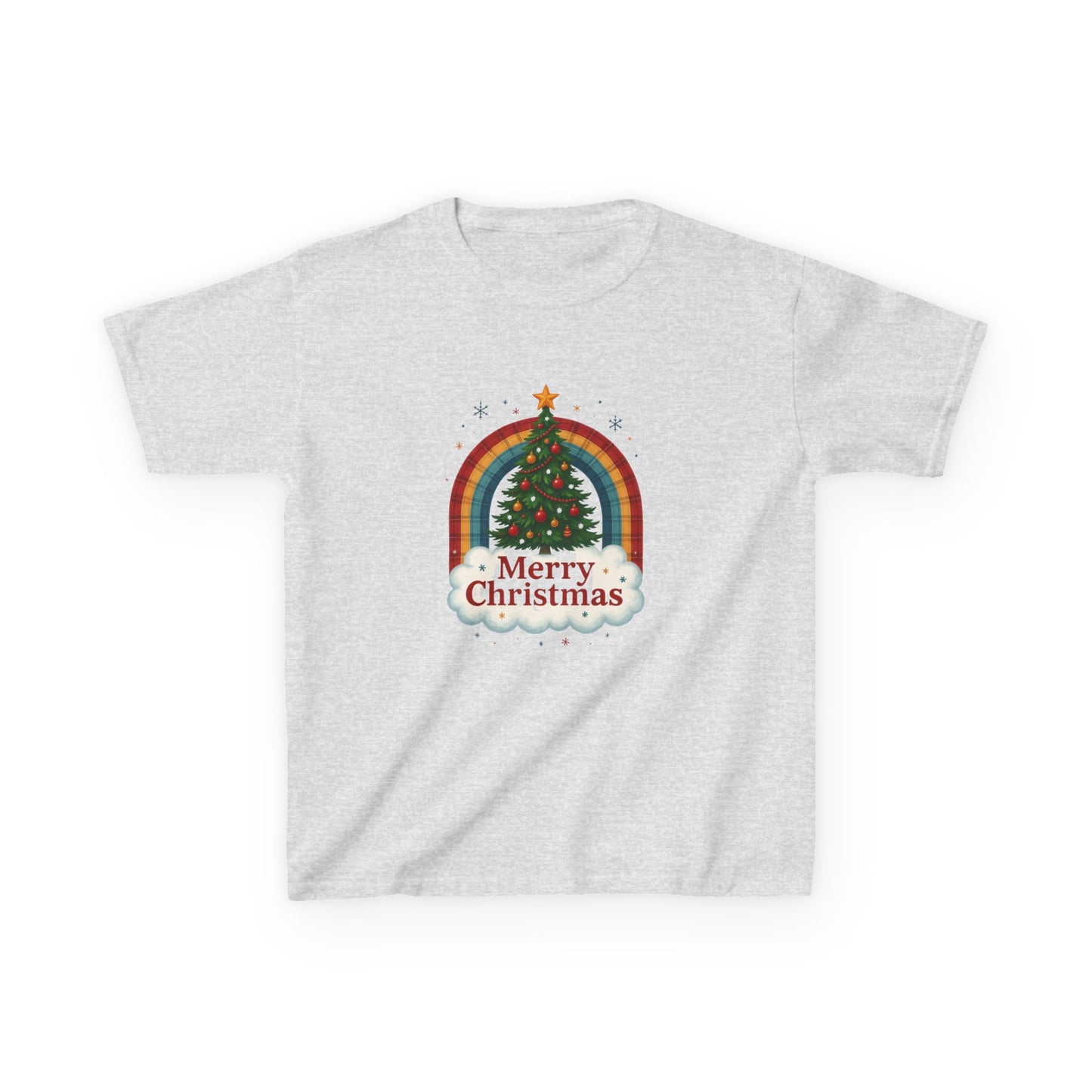 Merry Christmas Dinosaur Tee - Kids Holiday Shirt