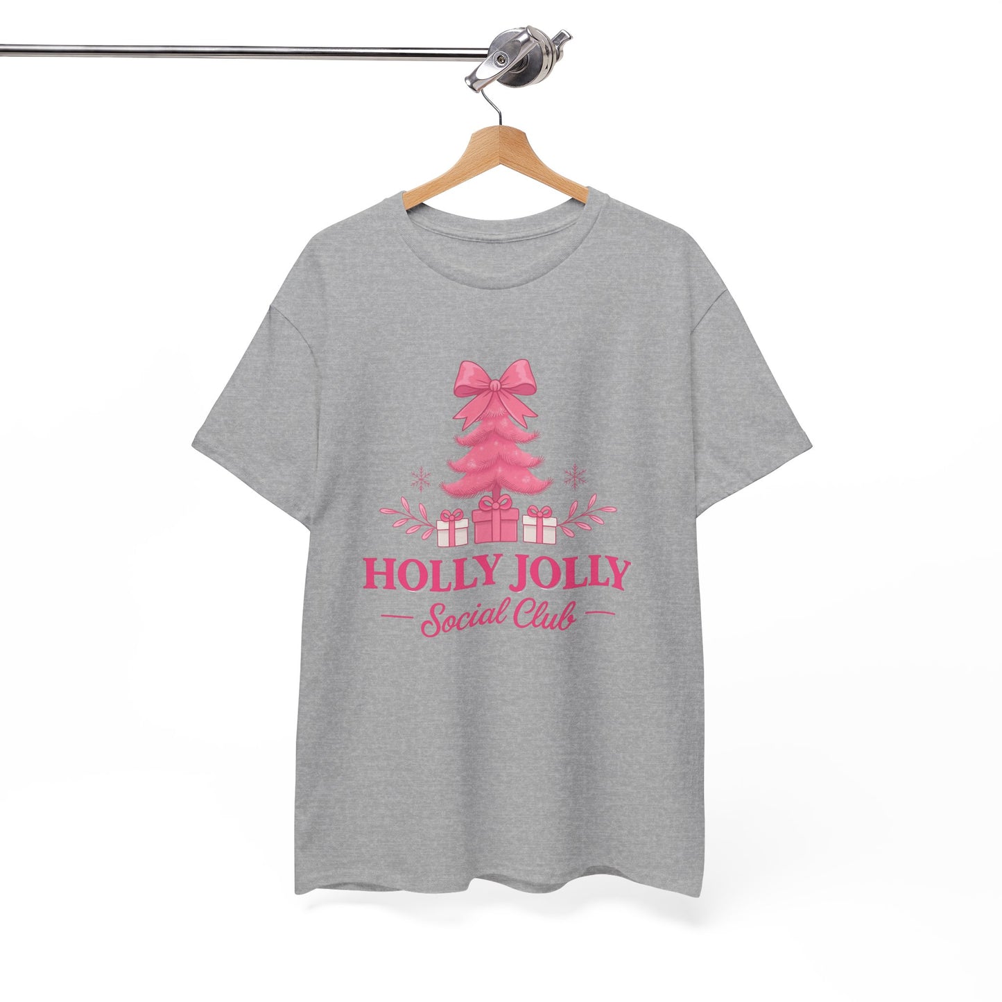 Holly Jolly Pink Tree Tee