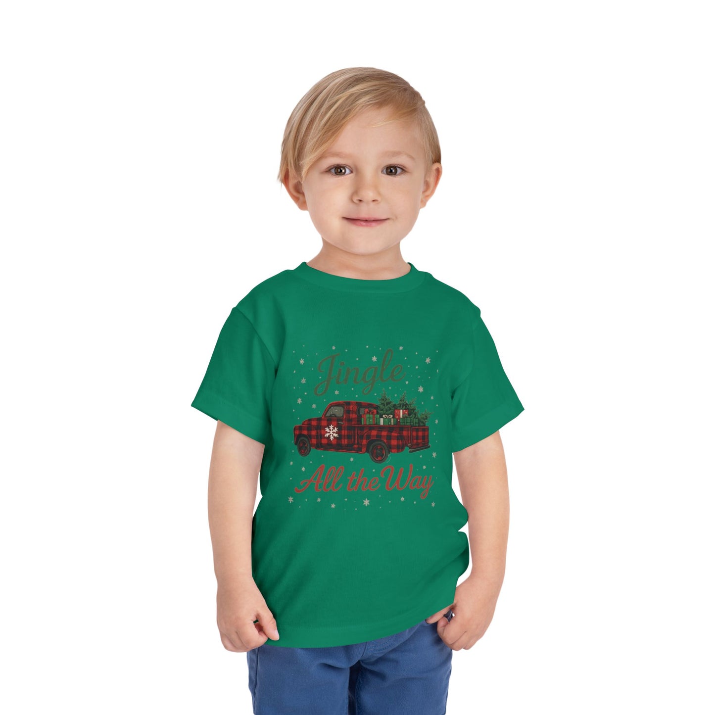 Jingle All the Way Toddler Christmas Tee