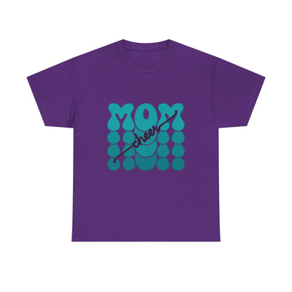 MOM Cheer – Turquoise Spirit Tee