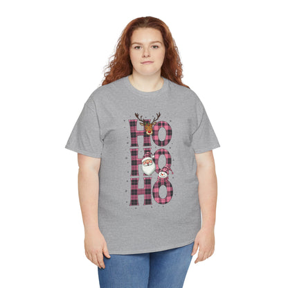 Ho Ho Ho Plaid Holiday Tee