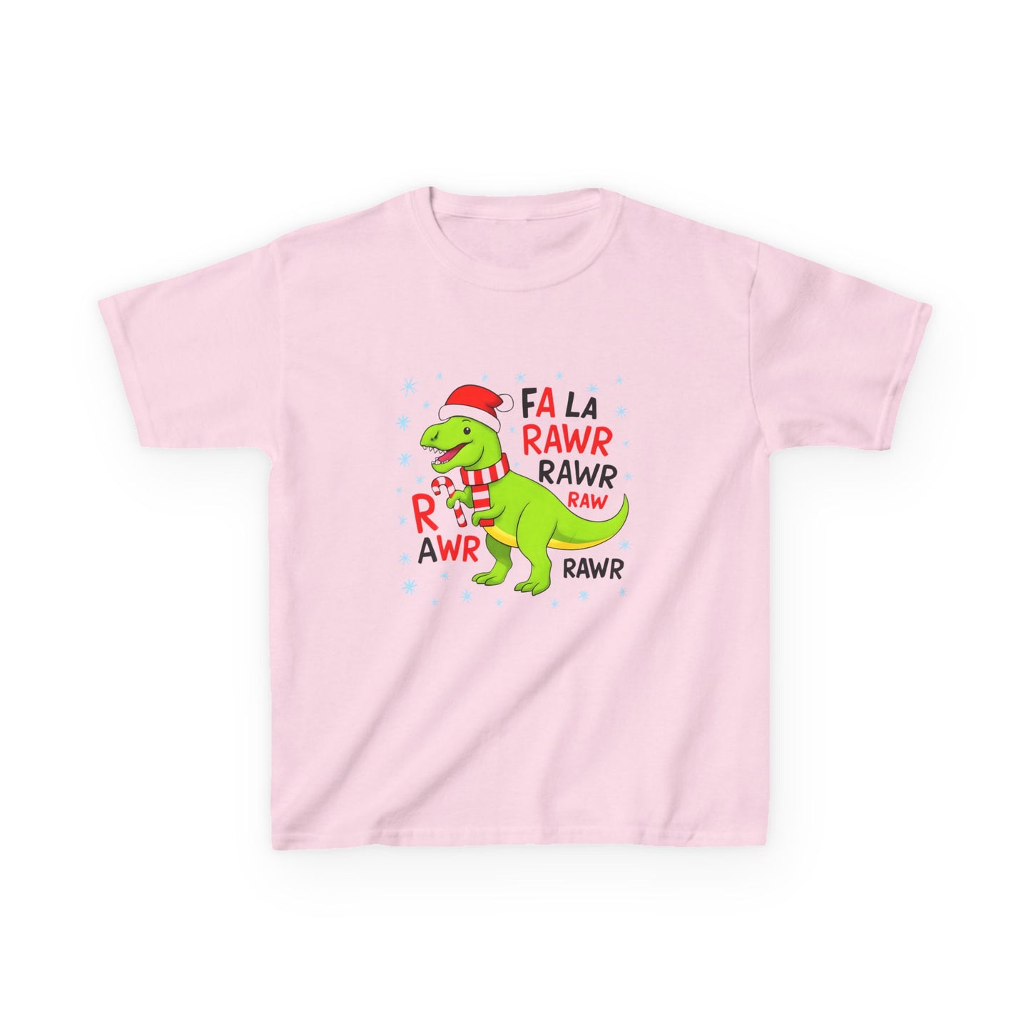 Holiday Dinosaur Kids Tee, Christmas Shirt, Fun Dinosaur T-Shirt, Kids Party Outfit, Cute Graphic Tee, Gift for Kids