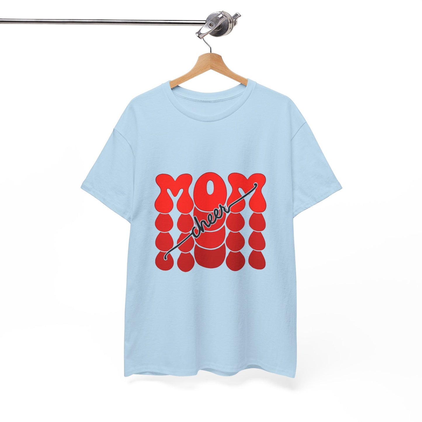 Retro Mom Cheer Tee – Bold Support & Spirit Shirt