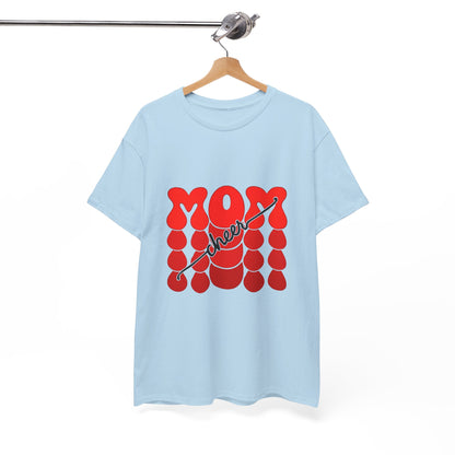 Retro Mom Cheer Tee – Bold Support & Spirit Shirt