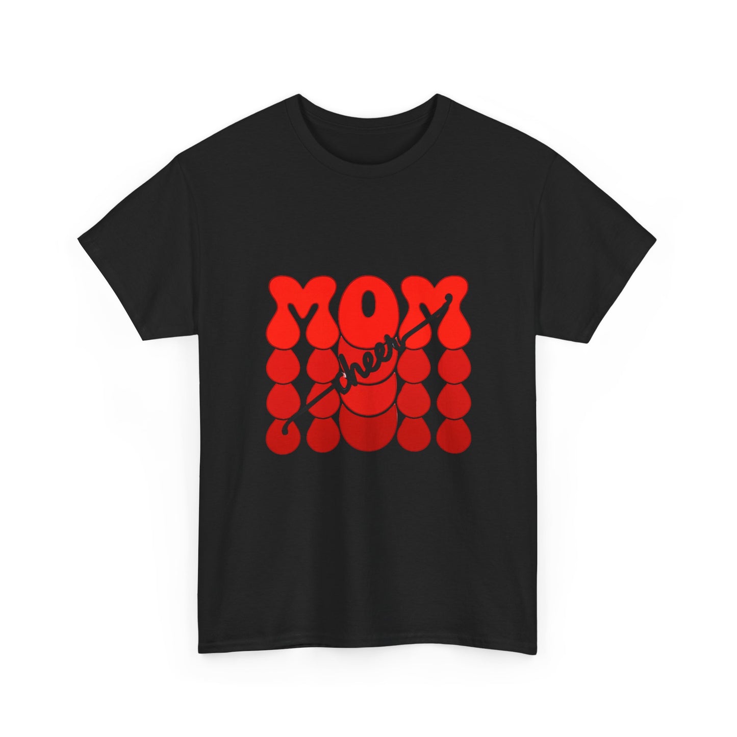 Retro Mom Cheer Tee – Bold Support & Spirit Shirt