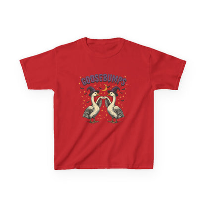 Goosebumps Halloween Kids Tee - Spooky Goose Graphic