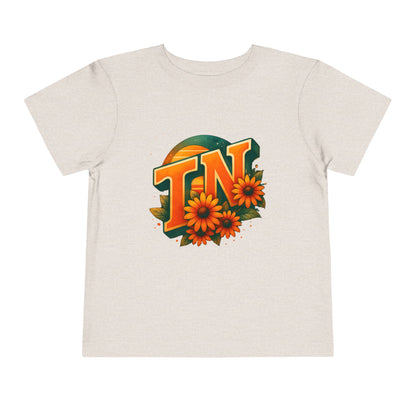Toddler Tee Sunflower Sunset Design