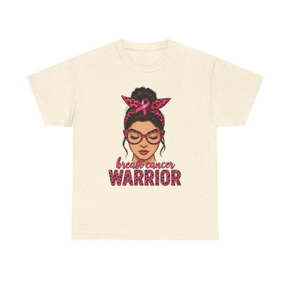 Breast Cancer Warrior Tee - Pink Ribbon Support