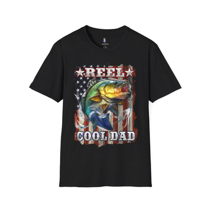 Cool Dad Fishing T-Shirt | Unisex Softstyle Shirt for Fathers Day, Birthday Gift, Outdoor Adventure, Fishing Enthusiasts, Casual Wear