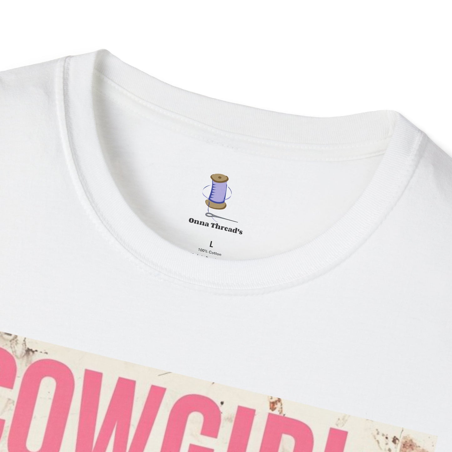 Cowgirl Skull Graphic Tee, Unisex Softstyle T-Shirt, Western Style Shirt, Gift for Cowgirls, Country Music Lover Shirt, Rodeo Outfit