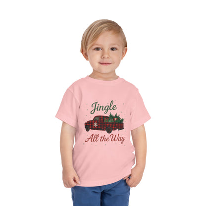 Jingle All the Way Toddler Christmas Tee