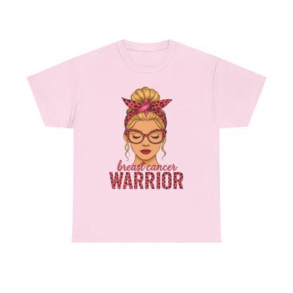 Breast Cancer Warrior Tee - Pink Ribbon Support