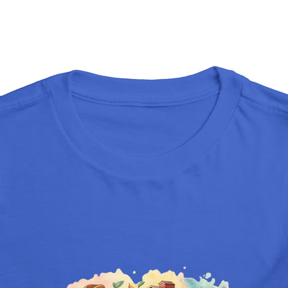 Toddler Tee Tennessee Watercolor Illustration