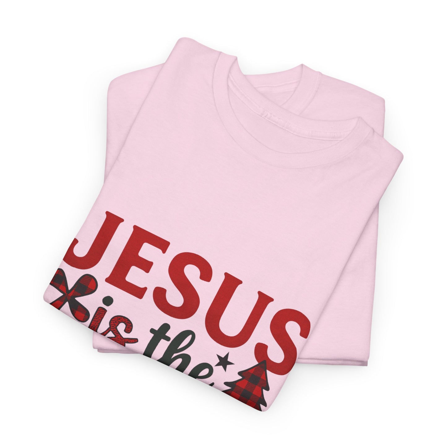 Jesus is the Reason Christmas Tee - Faith-Based Holiday Gift