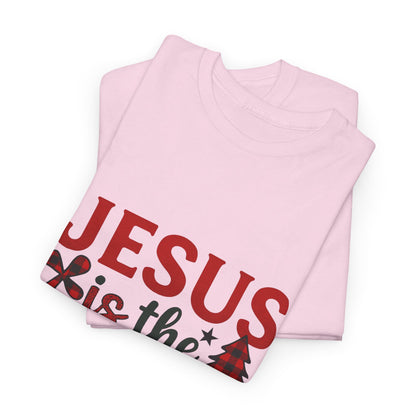 Jesus is the Reason Christmas Tee - Faith-Based Holiday Gift
