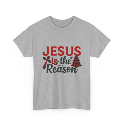 Jesus is the Reason Christmas Tee - Faith-Based Holiday Gift