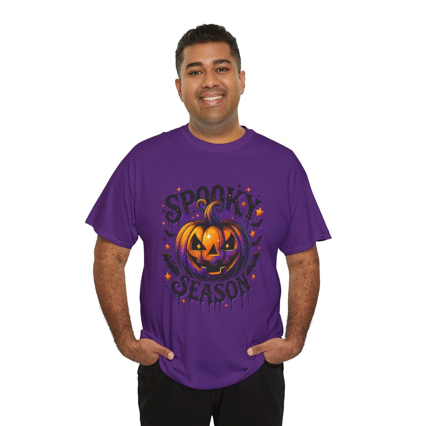 Spooky Season Jack O Lantern Halloween Tee