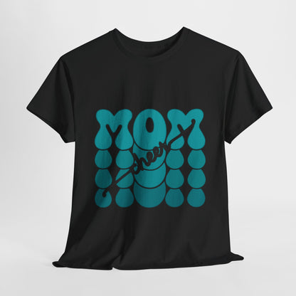 MOM Cheer – Turquoise Spirit Tee