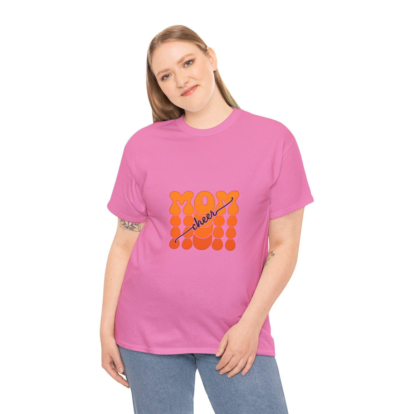 Retro Mom Cheer Tee