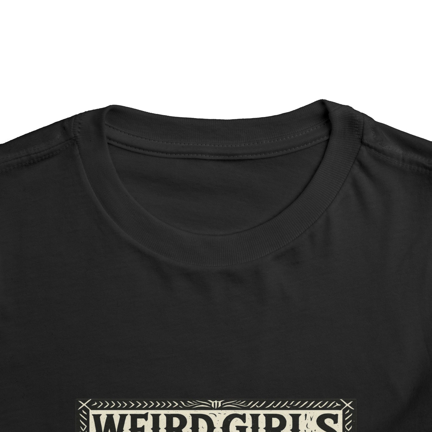 Weird Girls Club Tee - Vintage Linocut Christmas