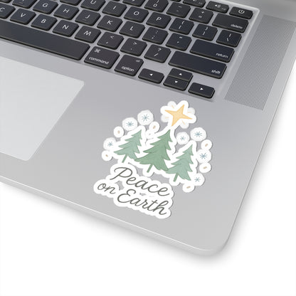Peace on Earth Christmas Sticker