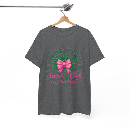 Holly Berry Social Club Tee