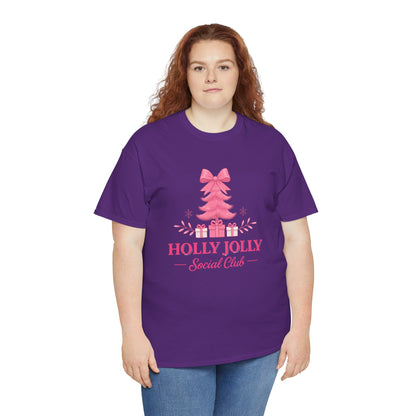 Holly Jolly Pink Tree Tee