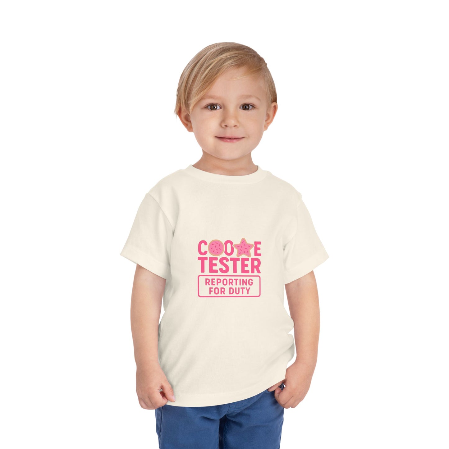 Cookie Tester Christmas Toddler Tee