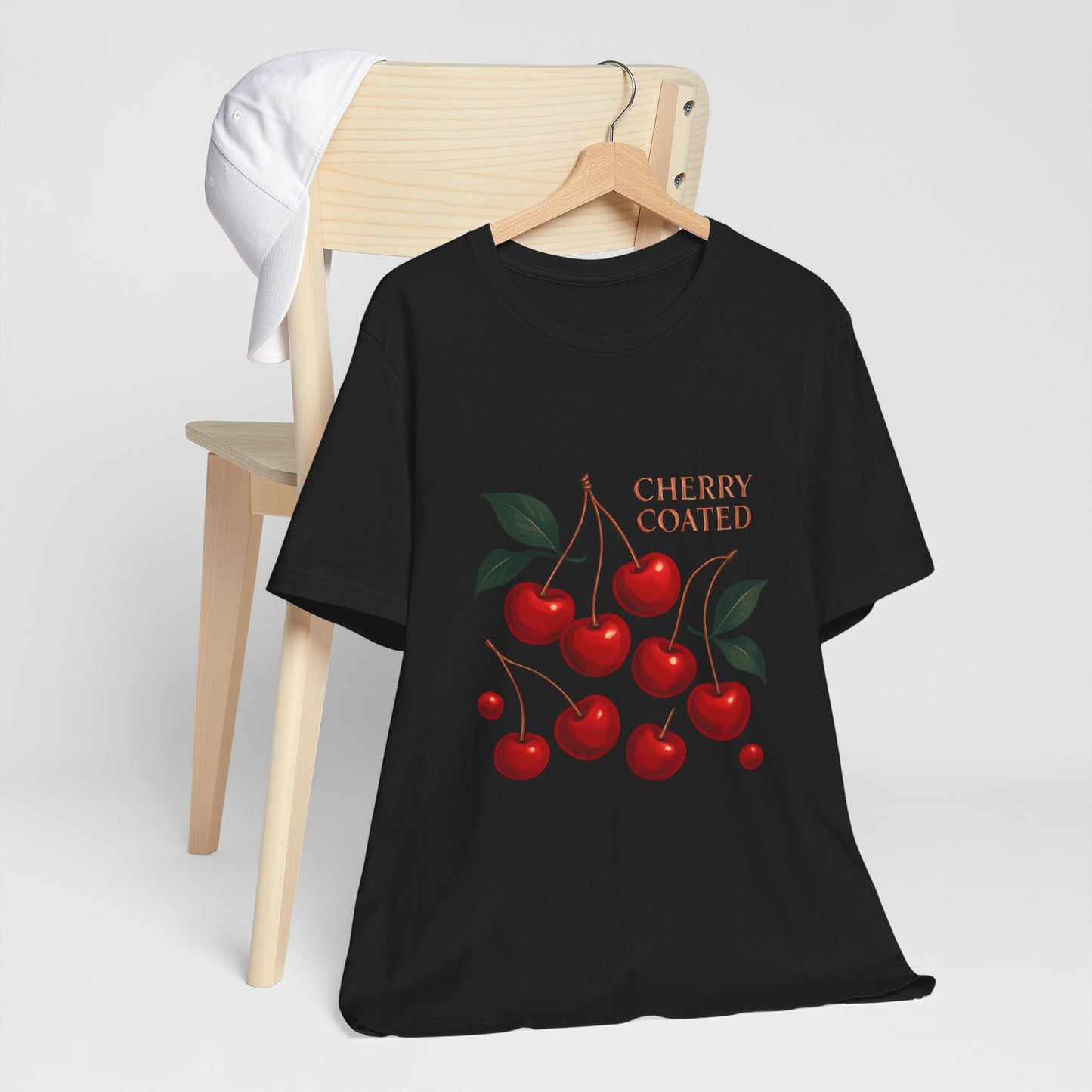 Cherry Coated Tee — Vintage Cherry Graphic T-Shirt