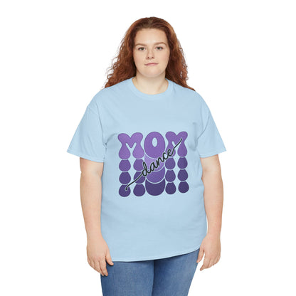 MOM Dance – Purple Letter Stage Spirit Tee