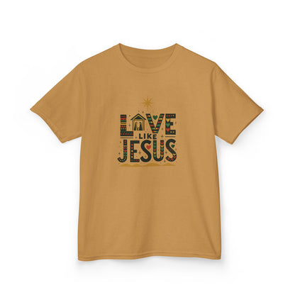 Live Like Jesus Christmas Dinosaur Tee