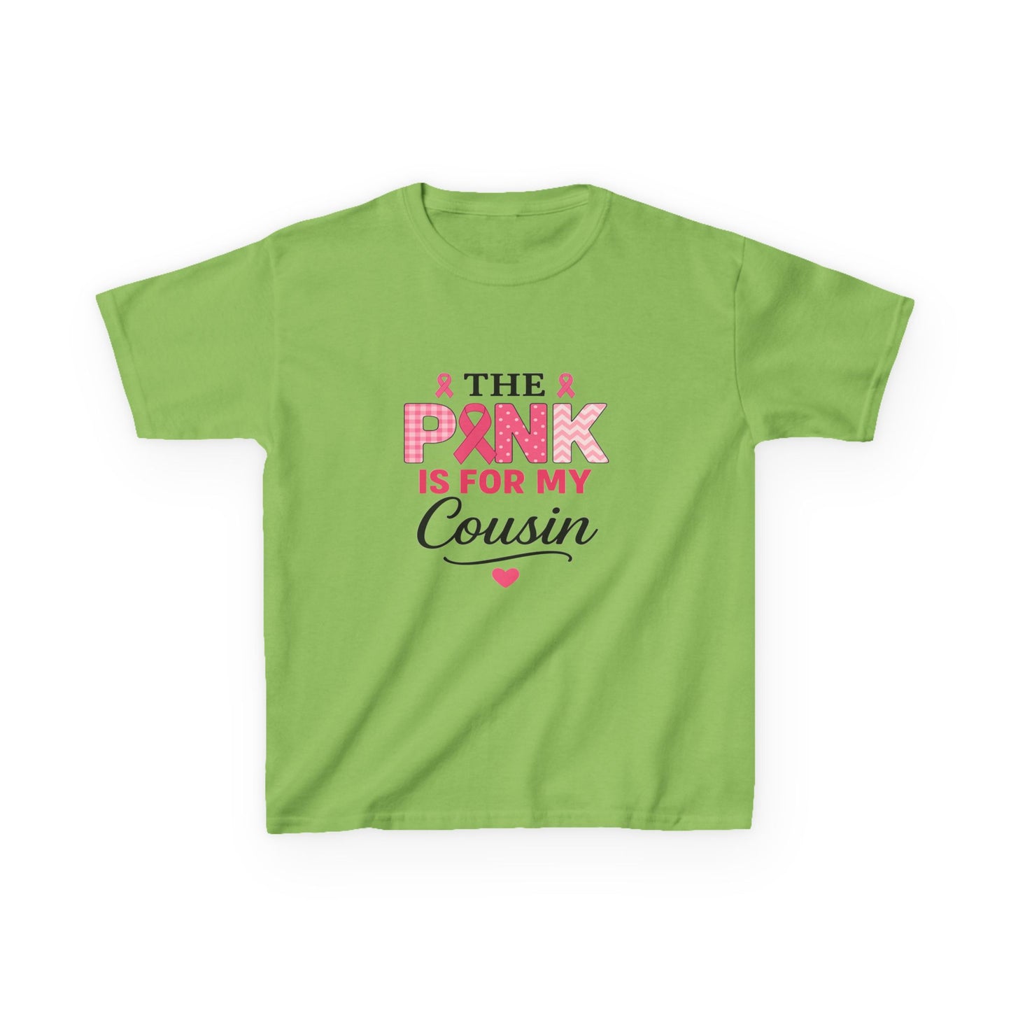 Pink Ribbon Cousin Tee - Breast Cancer Awareness