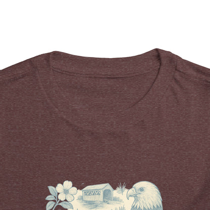 Toddler Tee - NC Landmarks Vintage First in Flight Design