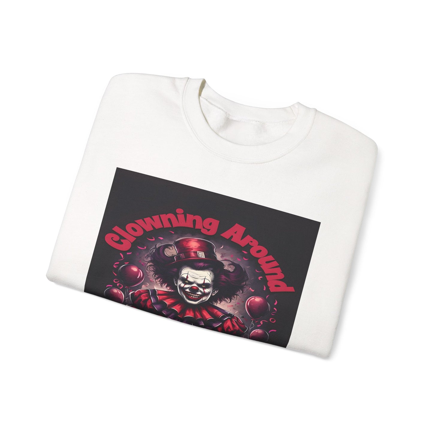 Creepy Clown Halloween Sweatshirt - Onna Thread's