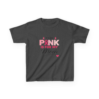 Pink for Mom Breast Cancer Awareness Dinosaur Tee