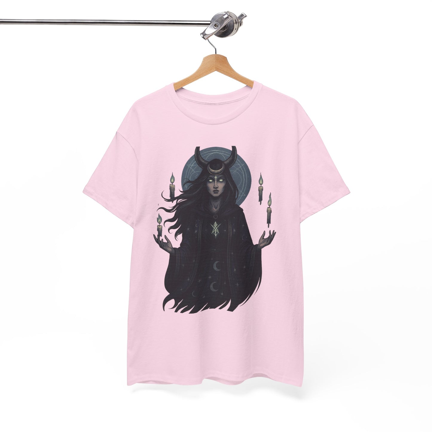 Moonlit Sorceress – Enchanted Candlelight Tee
