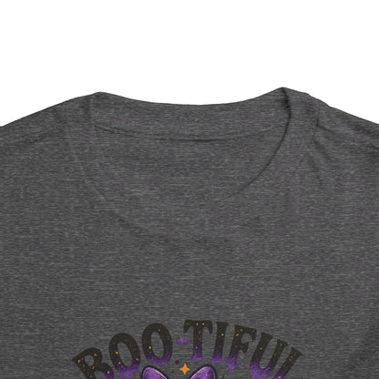 Boo-tiful Ghost Halloween Toddler Tee