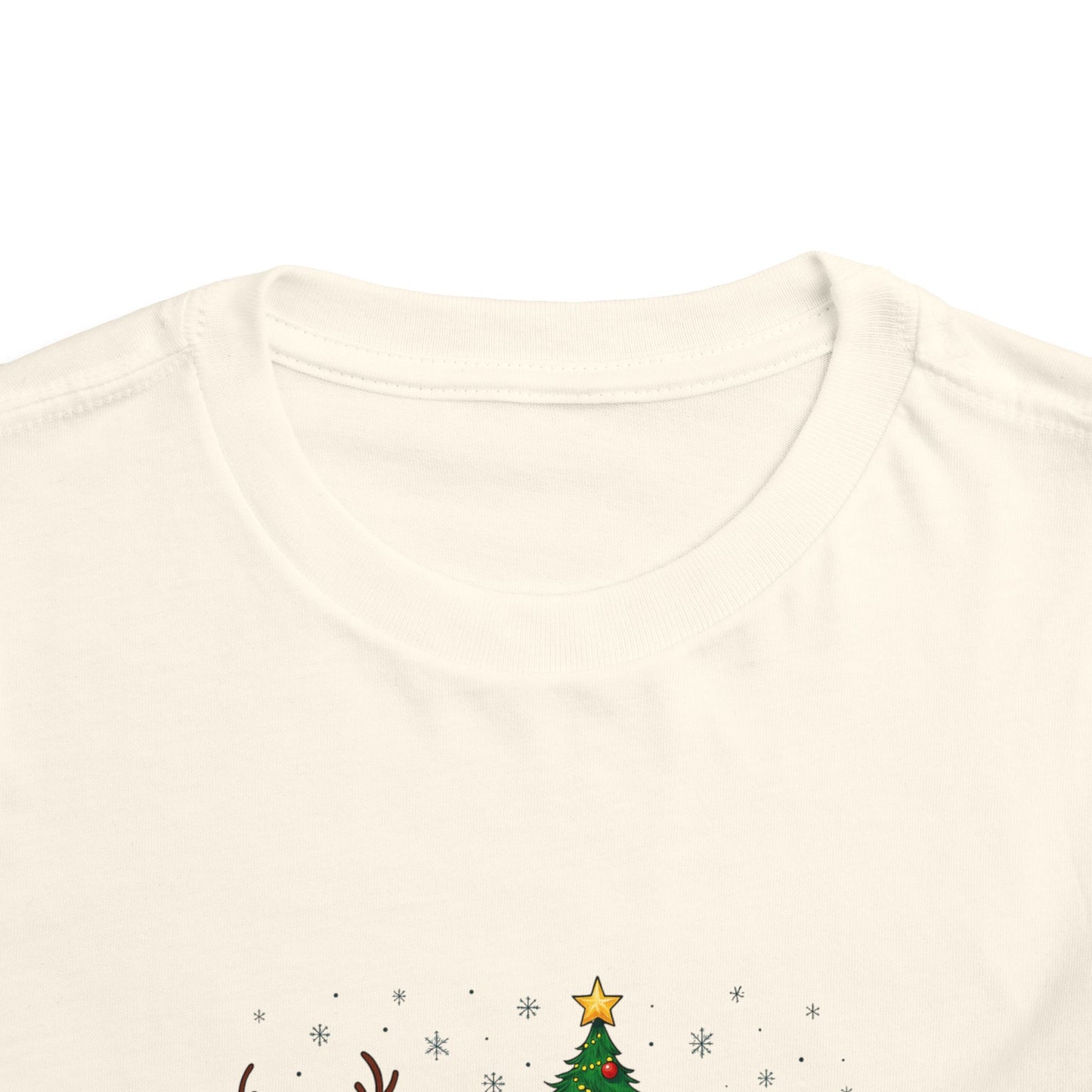 Christmas Basics Toddler Tee - Festive Holiday Fun