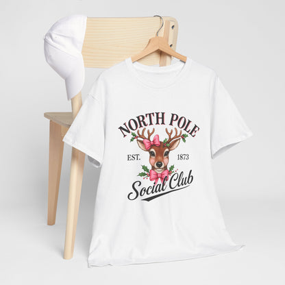North Pole Social Club Reindeer Tee