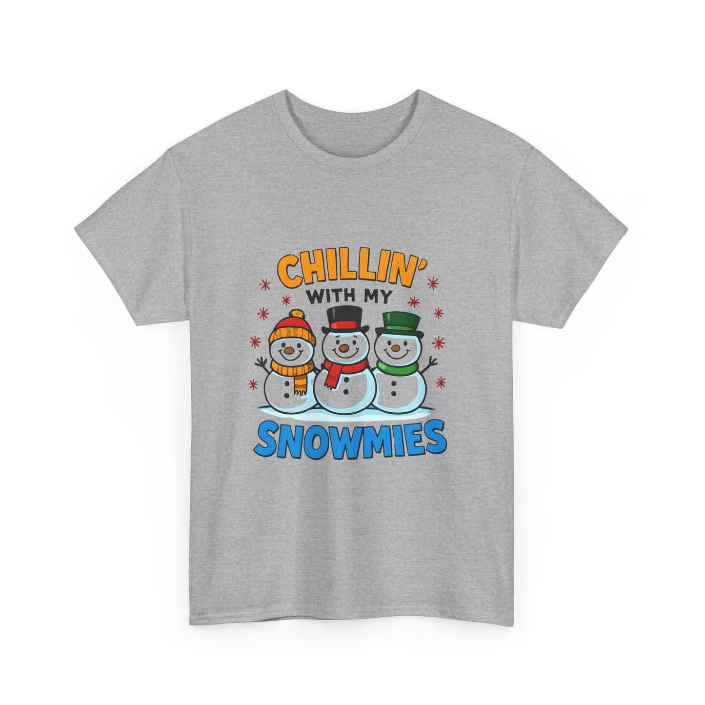 Chillin' With My Snowmies - Cancer Awareness Tee