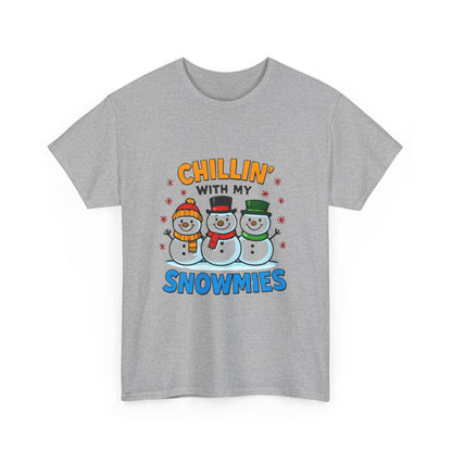 Chillin' With My Snowmies - Cancer Awareness Tee