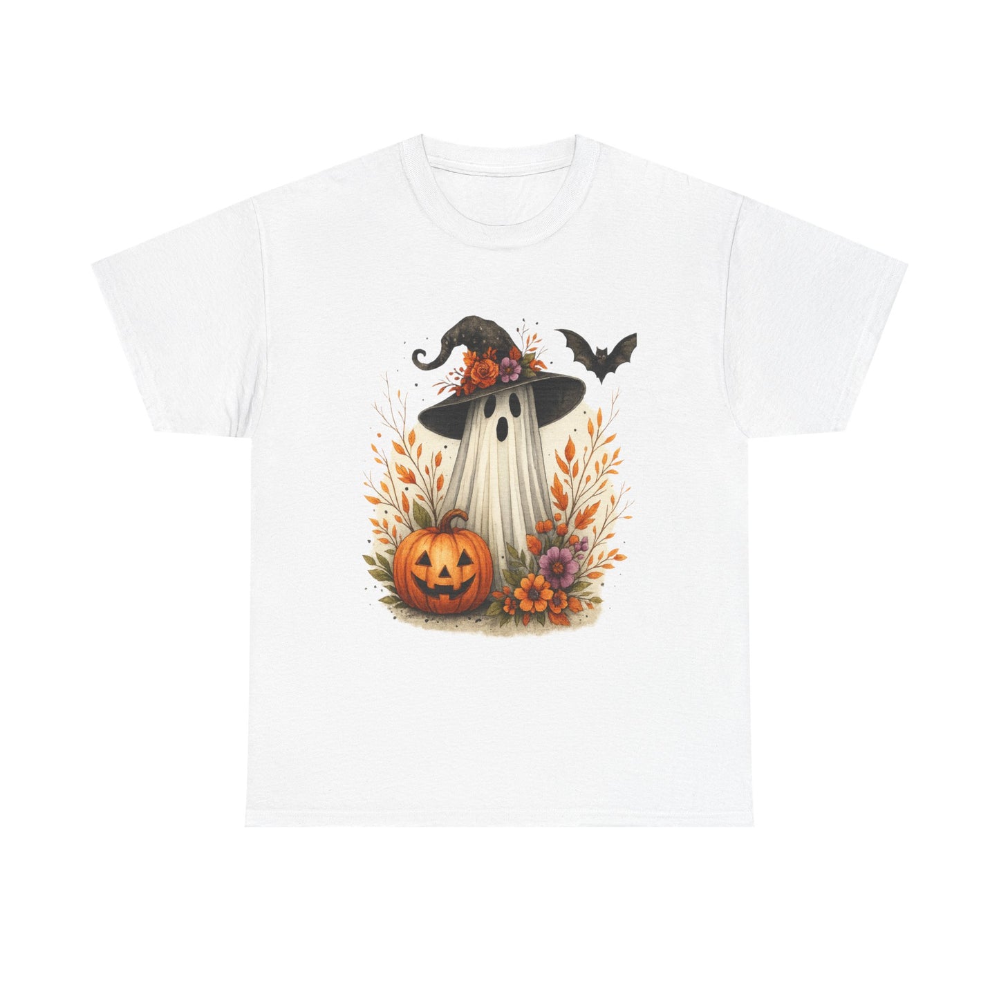 Whimsical Ghost Halloween Tee