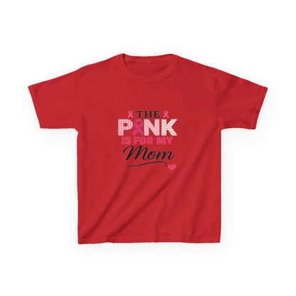 Pink for Mom Breast Cancer Awareness Dinosaur Tee