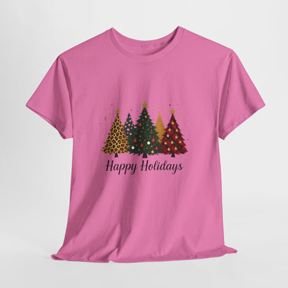Happy Holidays Trees Tee