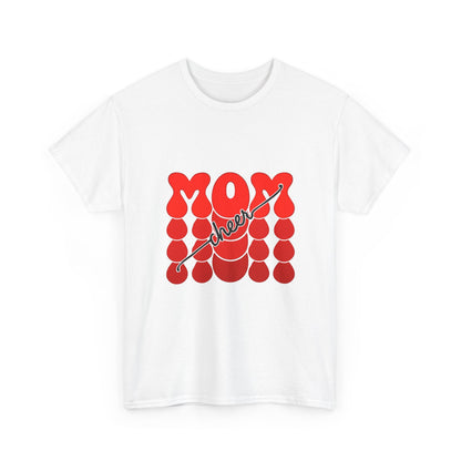 Retro Mom Cheer Tee – Bold Support & Spirit Shirt